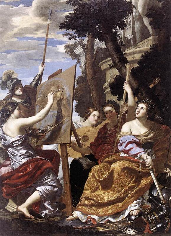Simon Vouet Allegory of Peace Germany oil painting art